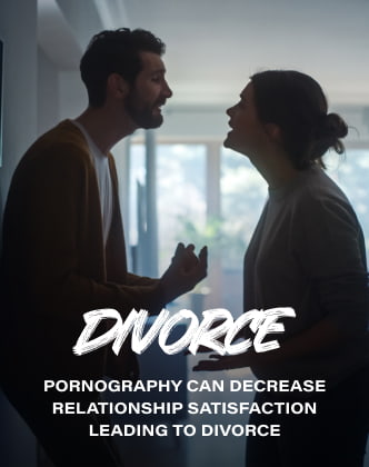Pornography can decrease relationship satisfaction leading to divorce